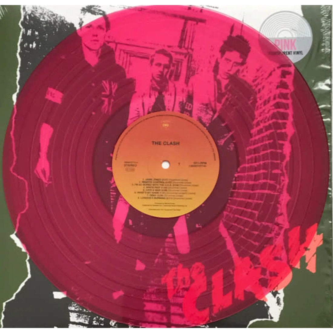 The Clash - The Clash (NAD Transparent Pink Vinyl) (Limited Edition) - LP - Vinyl