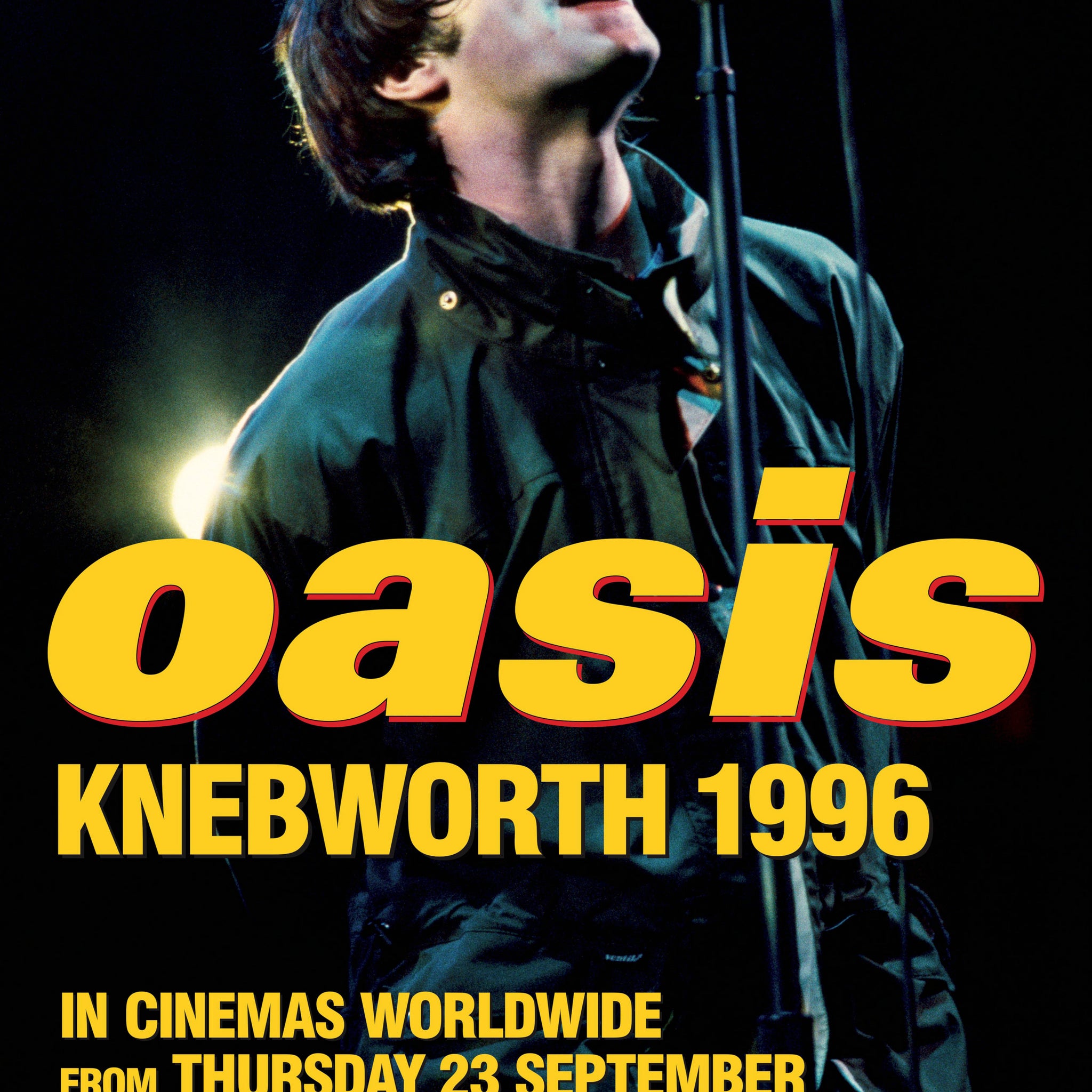 Oasis - Knebworth 1996 - Mini Poster