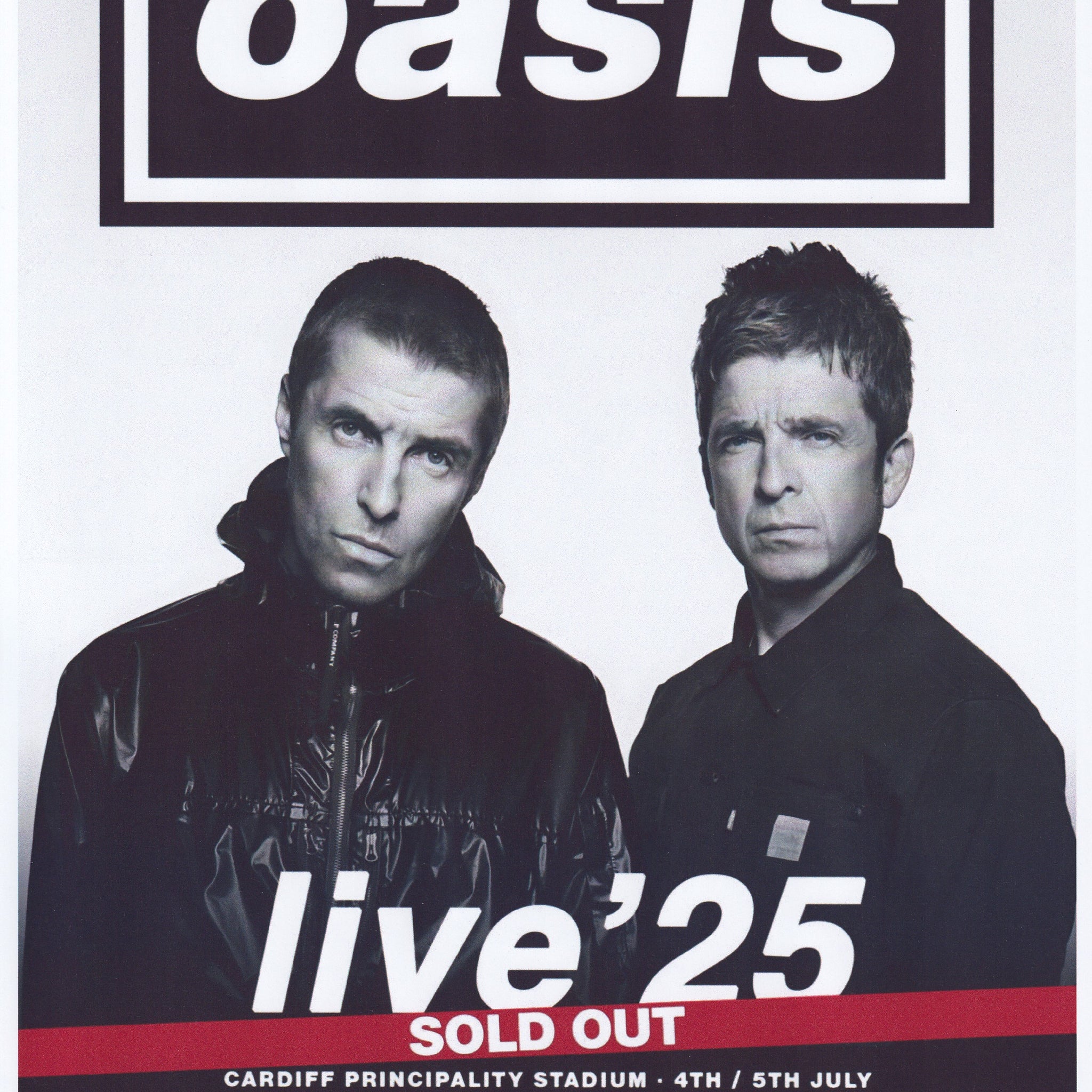 Oasis - Live 25 - Mini Poster