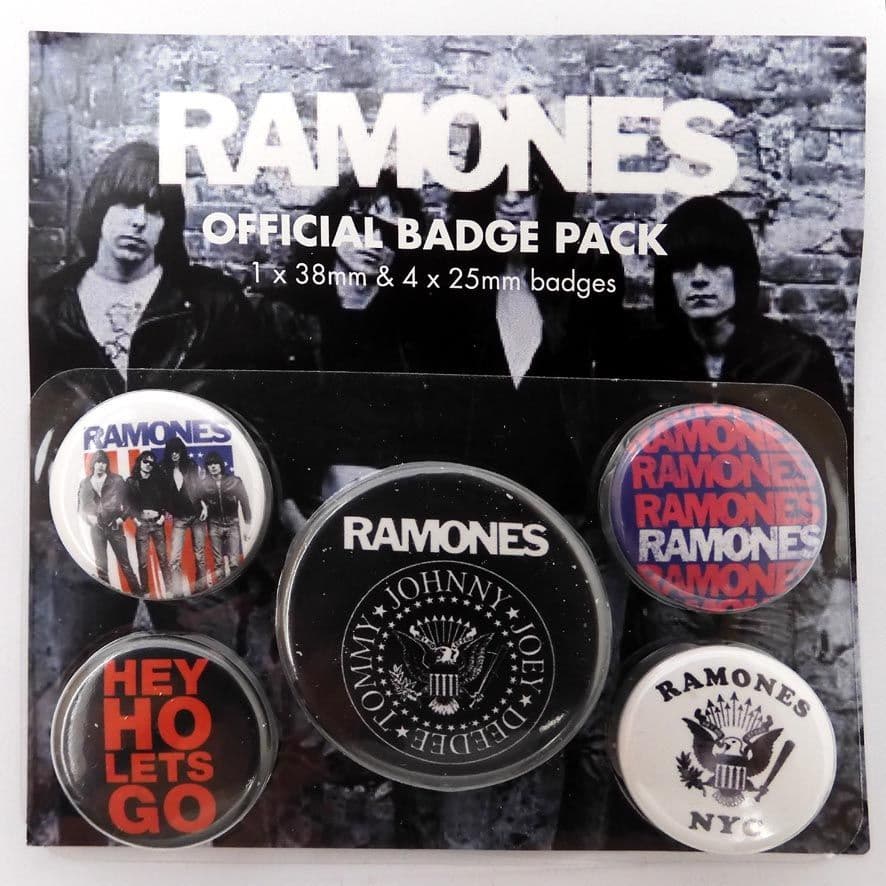 Ramones - Badge Set