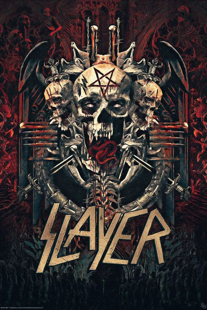 Slayer - Skullagramm - Maxi Poster