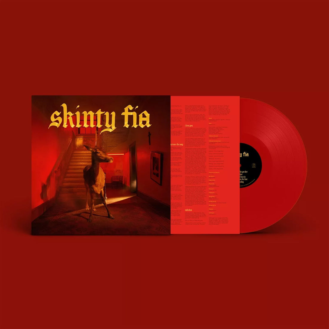 Fontaines D.C. - Skinty Fia - Limited Edition Red Vinyl - LP - 180g Vinyl