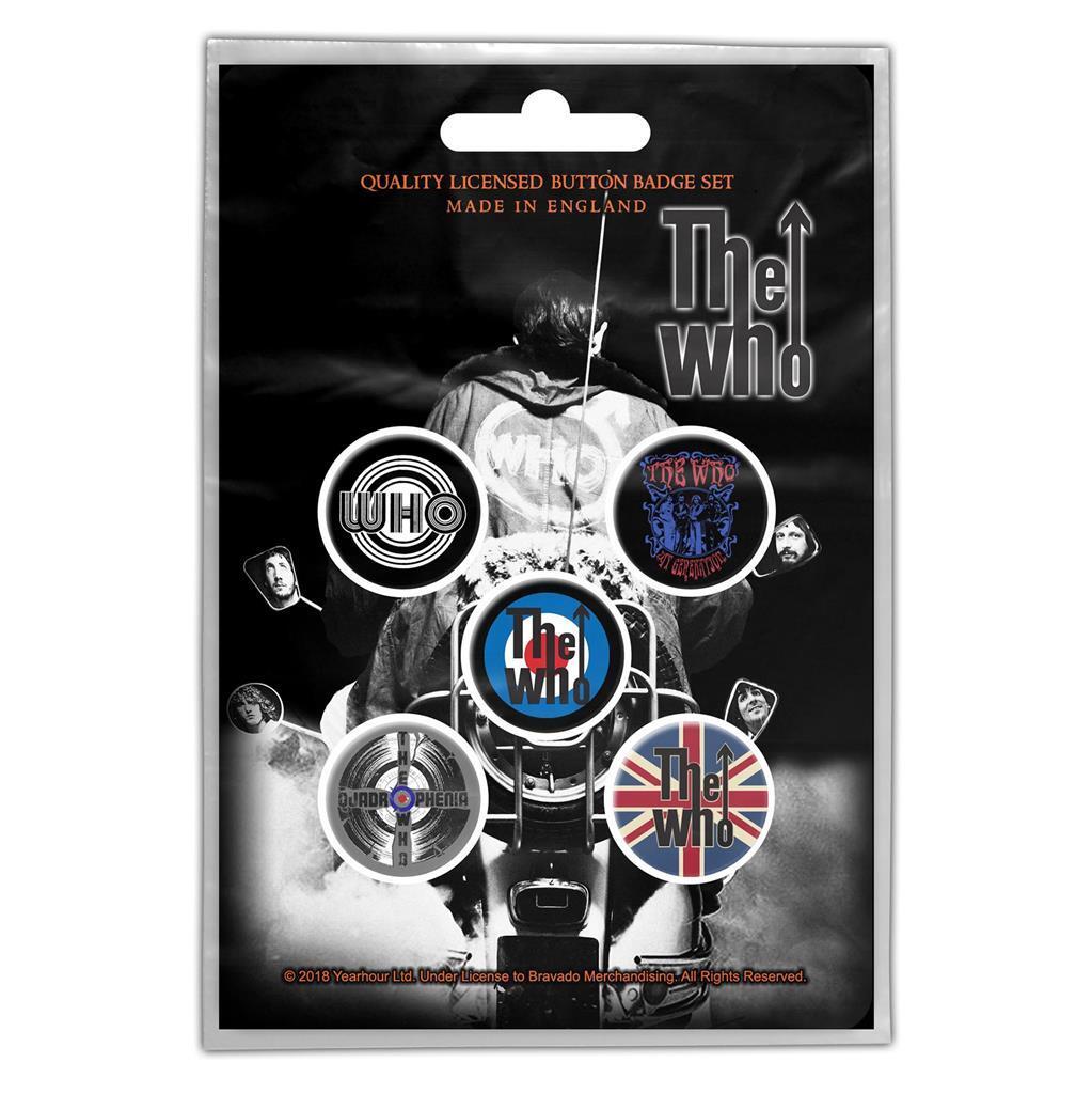 The Who - Badge Set