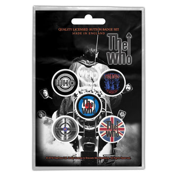 The Who - Badge Set